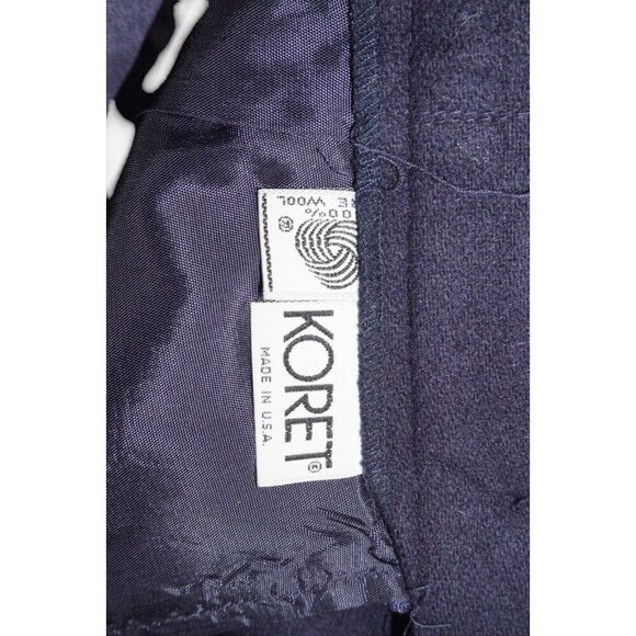 Vintage Wool Skirt Bundle - Red, Navy, Burgundy - Size 12 - Norton McNaughton, - Picture 11 of 16